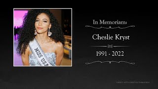 DBL Talks Mental Health in Wake of Miss USA 2019 Cheslie Krysts Death at Age 30 [upl. by Nevet329]