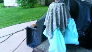 How to Make Draped Hypertufa Planters  Part 2 [upl. by Palocz427]