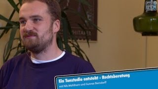 Ein Tonstudio entsteht  Rechtsberatung [upl. by Victory]