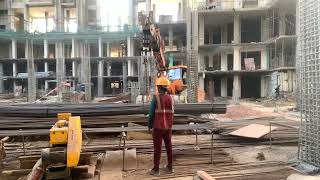 Civil Engineer Work  Hydra  steel shifting  construction  4000cr Project  site Engineer Civil [upl. by Wurst337]