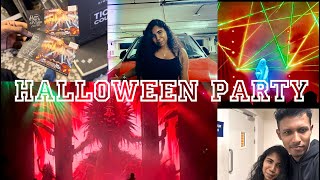 Scream into the night Its Halloween time  Jazzed parties at Trivandrum  diwali and halloween vlog [upl. by Lahcar]