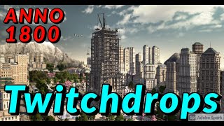 Anno 1800 quotDächer der Stadtquot PreEvent und Twitchdrops News [upl. by Alebasi]