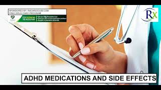 Adhd Medications And Side Effects [upl. by Ntsyrk878]