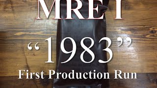 First Production Run MRE I 33 years of STANK 1983 [upl. by Klemm159]