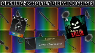 Opening 3 New ghostly Direwick Chests👻 Survive the killer🔪 [upl. by Burta]