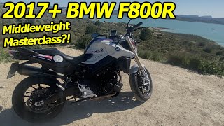 The Best Middleweight  BMW F800R Motorbike Review [upl. by Mccurdy550]