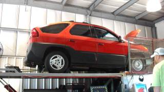 2001 Pontiac Aztek Dyno 051510 First Run [upl. by Dor709]