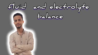 fluid and electrolyte balance [upl. by Ymaj]