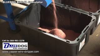 Copper Chopper BDG8L  Granulate your scrap copper wire [upl. by Antonin]