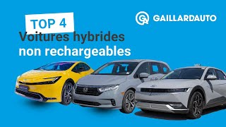 Le top 4 des voitures hybrides non rechargeables [upl. by Nylyahs]