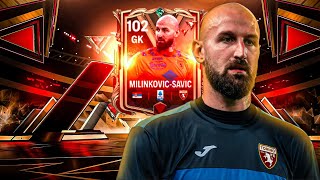 REVIEW MILINKOVICSAVIC GK 2m02 SỰ KIỆN VƯƠNG TRIỀU  FC MOBILE [upl. by Bloomer]