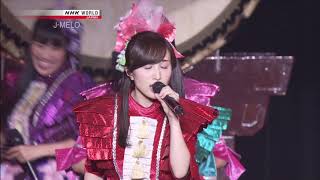 Nippon Egao Hyakkei  Momoiro Clover Z live with Shuichi Hidano Super TAIKO Session [upl. by Alamat]