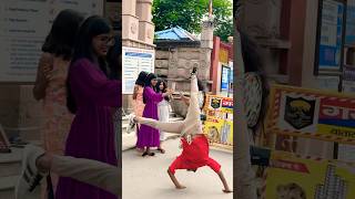 Ladki 👧 new video bana liya 🤭🫣 shortsviral shortsvideo cutereactions ytshorts yuvrajflips [upl. by Peppard770]