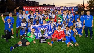 2022 CUNYAC Mens Soccer Championship Highlights No 1 Baruch vs No Lehman [upl. by Oringas440]