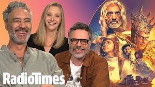 Taika Waititi amp Jemaine Clement on casting Friends star Lisa Kudrow in Terry Gilliam remake [upl. by Tiduj]