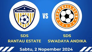 Semifinal SDS Rantau Estate VS SDS Swadaya Andika Mini soccer Ikatan Guru Swasta Minamas [upl. by Bonita433]