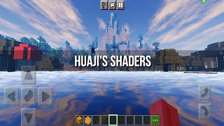 Huajis Shaders Test 44 para Minecraft PE 118 Bedrock Edition [upl. by Ethelin328]