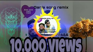 Ganja song remix tamil  Tamilremixsongs Gana Praba  by Online Tamil Remix [upl. by Reube]