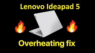 Lenovo Ideapad 5 Overheating Fix changing thermal paste [upl. by Nanis]