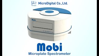 MicroDigital Microplate Spectrophotometer Mobi  Video [upl. by Moses47]