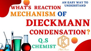 Dieckmann Condensation with Mechanism  BetaKeto Ester Formation  Bsc MSc  Organic Chemistry 2020 [upl. by Mackie725]