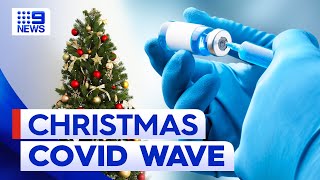 NSW COVID19 cases on the rise for Christmas  9 News Australia [upl. by Fulbert]