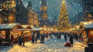 Beautiful Winter Christmas Ambiance☃️Soothing amp Relaxing Christmas Music🎄Christmas Carols [upl. by Akoyin]