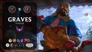 Graves Jungle vs Vi  KR Master Patch 141 [upl. by Fessuoy]