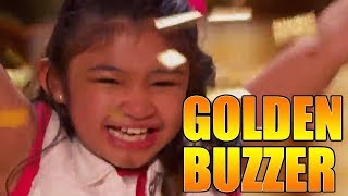 Girl On Fire（Cover by Angelica Hale）Golden Buzzer Americas Got Talent 2017 Judge Cuts｜GTF [upl. by Ynabla337]