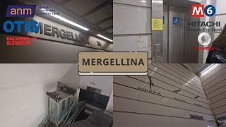 Metropolitana di Napoli Linea 6  Stazione di Mergellina  Station Walkthrough  elevaTOUR [upl. by Anaitat]