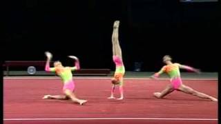 ACROGYM JUNIOREN WK 2006 TRIO BELGIE BALANS [upl. by Ylicec]