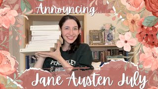 Jane Austen July Announcement  2024 janeaustenjuly [upl. by Anilegnave]