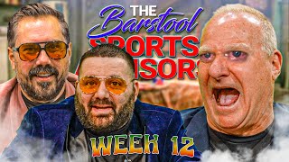 Stu Feiner Is On Another Planet  Barstool Sports Advisors Week 12 [upl. by Sansen]