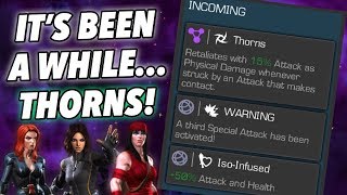 Champions That Counter Thorns amp Path Gameplay  Marvel Contest of Champions [upl. by Wendell]