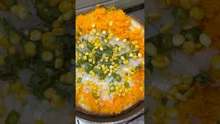 Idli batter carrot and onion Dosa food streetcooking viralvideo recipe dosa stuffed daal [upl. by Arakahs]