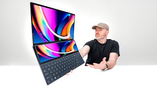 The new ASUS Zenbook Pro 14 Duo OLED UX8402  Feature Overview  2022 [upl. by Switzer]