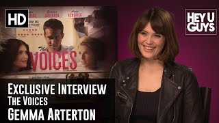 Gemma Arterton Exclusive Interview  The Voices [upl. by Aicineohp]