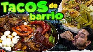 La CHULADA de TACOS de BARRIO que me dejaron SIN PALABRAS  TODOS los del BARRIO los aman [upl. by Nnaed]