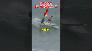 SURFER FIGHTS In HURRICANE🙏☠️ viral capcut capcutcaptions shortvideos surf beach viral [upl. by Ettenel]