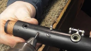 How To Pin a Crack In a Clarinet [upl. by Yetsirhc]