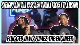 Skengdo x AM x Lil Rass x BM x Mini x Rack5 x TY x Mskum  Plugged In WFumez The Engineer REACTION [upl. by Yong345]