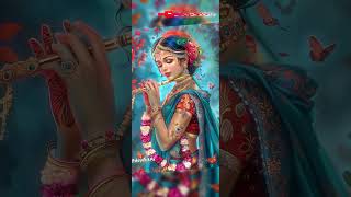 Close your eyes and feel This mantra 🙏 Radha kripa 🦚 shorts song ytshort trending explore love [upl. by Veejar]