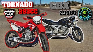 PROBAMOS LA TORNADO 293 VS CBX 293 DUELO DE MISILES🚀 [upl. by Eanram]