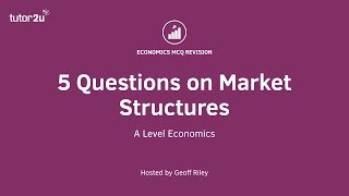 MCQ Revision Question  Market Structures [upl. by Jarad160]