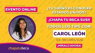 Chapa Tu Beca SUSI con Carol León [upl. by Nylime]