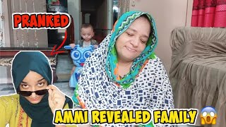 Day 25✅Ami revealed Our Real Family who supports us🙏😱Prank on muntaha🤬she slapped me dailyvlog [upl. by Stoller]