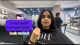 HAIRCUT DO saal baadh  dailyvlog hairstyle [upl. by Airdnahs]