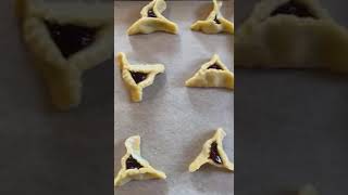 Easy Hamantaschen Dough Recipe hamantaschen hamantaschenrecipe shorts [upl. by Esirehs]