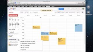 How to ICS KalenderDatei in den GoogleKalender importieren [upl. by Annodahs]