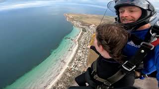 Casey  SA Skydiving  Adelaide South Australia  Wallaroo Beach [upl. by Itteb583]